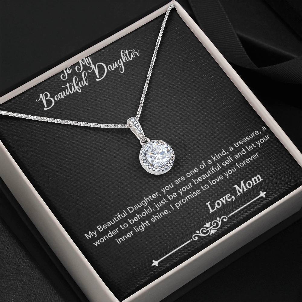 To My Beautiful Daughter-Eternal Hope Necklace