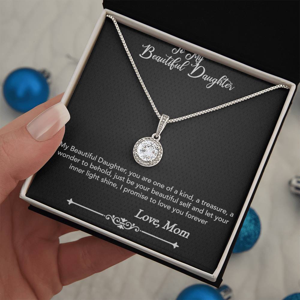 To My Beautiful Daughter-Eternal Hope Necklace