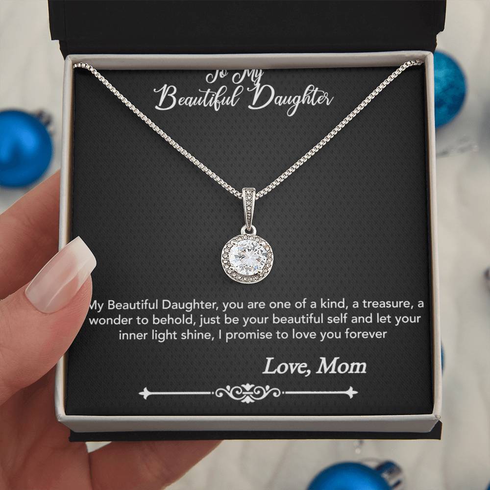 To My Beautiful Daughter-Eternal Hope Necklace