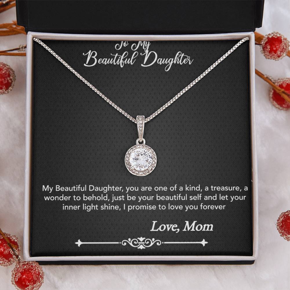 To My Beautiful Daughter-Eternal Hope Necklace