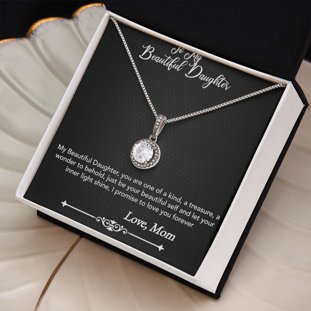 To My Beautiful Daughter-Eternal Hope Necklace