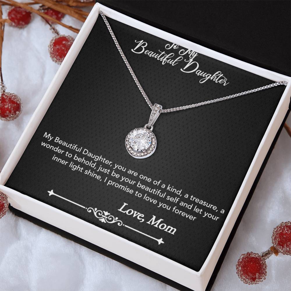 To My Beautiful Daughter-Eternal Hope Necklace