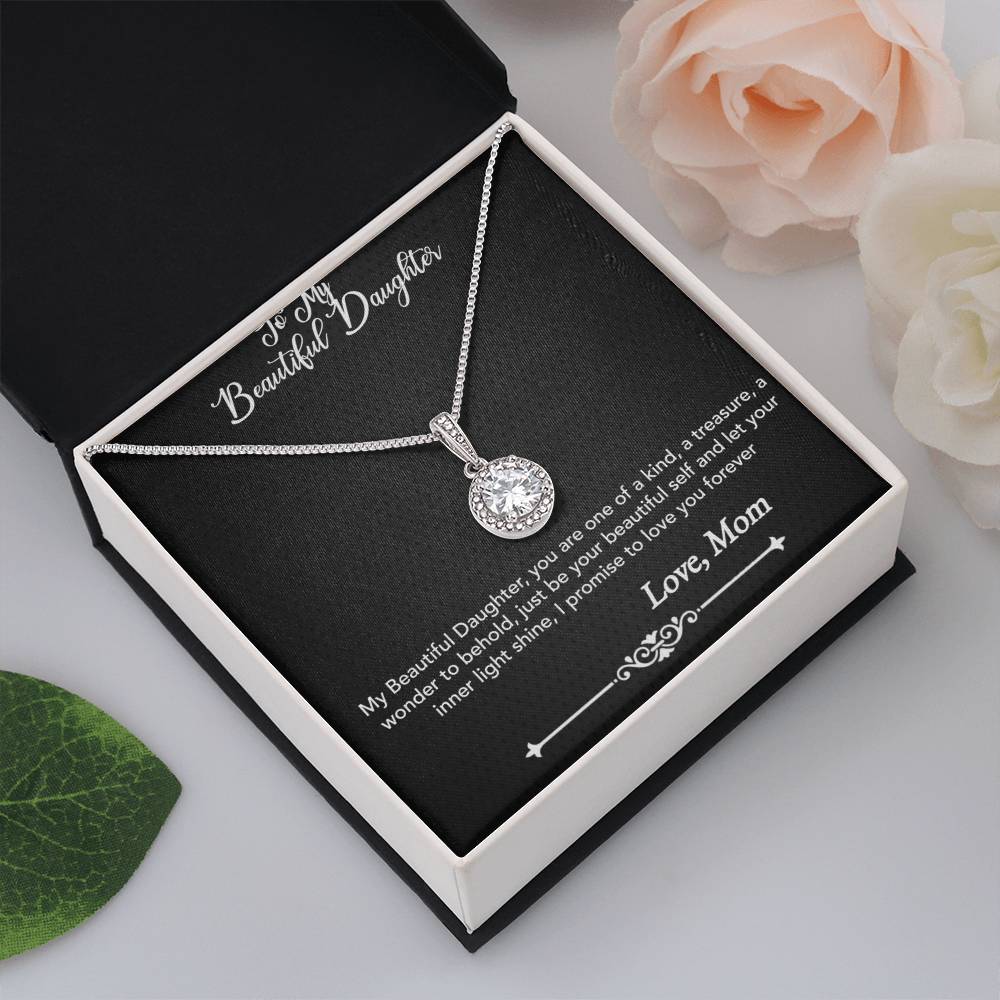 To My Beautiful Daughter-Eternal Hope Necklace