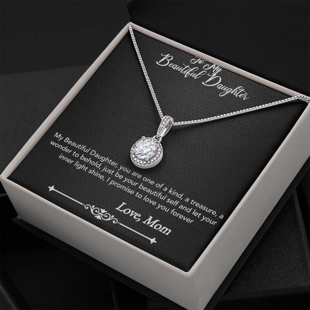 To My Beautiful Daughter-Eternal Hope Necklace