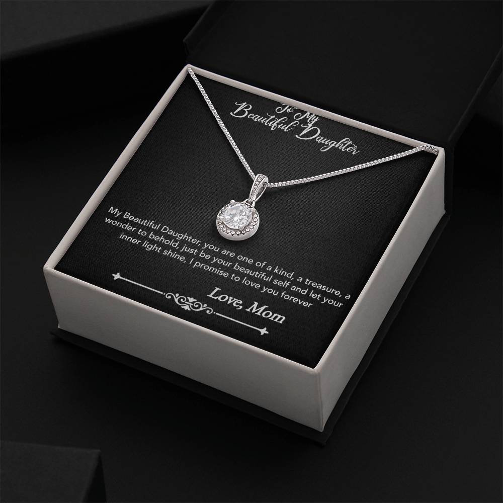 To My Beautiful Daughter-Eternal Hope Necklace