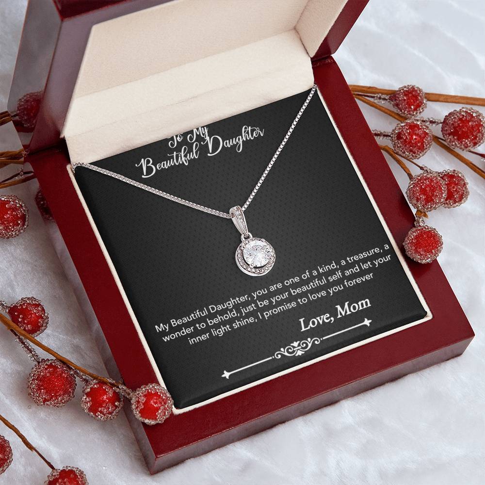 To My Beautiful Daughter-Eternal Hope Necklace