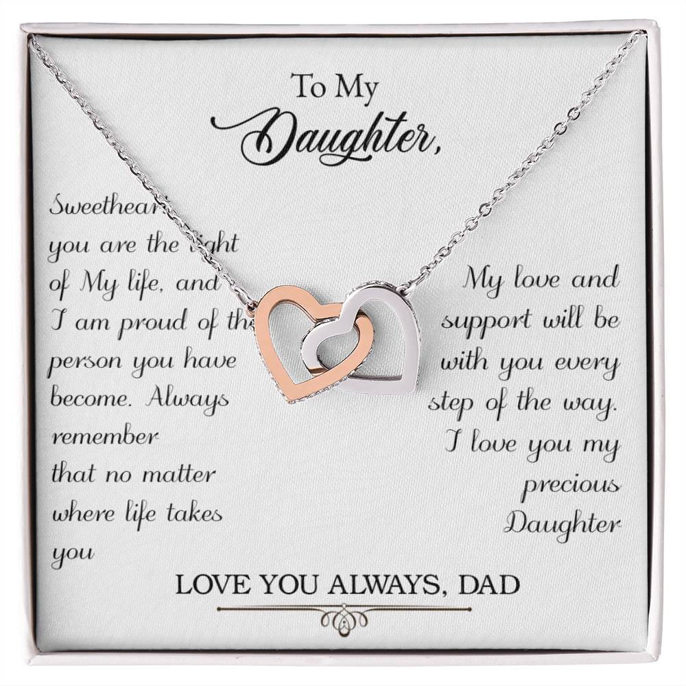 To my Daughter, love Dad